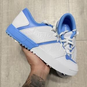 Nike Air Jordan NU Retro 1 Low G Golf UNC White-Univ Blue FZ4153-101 Size 9.5